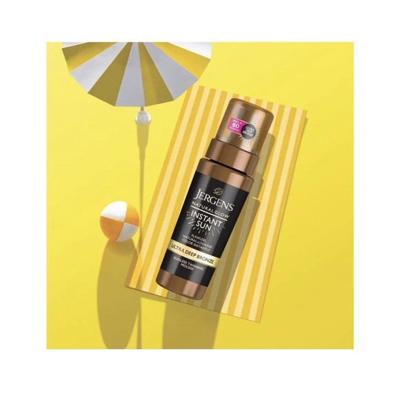Jergens Natural Glow Instant Sun Light Bronze 6oz Sunless Tanning Mousse NEW - Picture 6 of 7